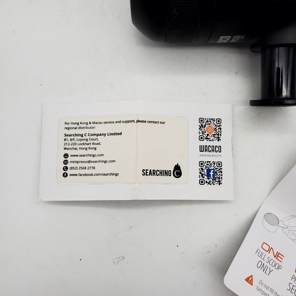 WACACO Minipresso GR Portable Espresso Machine Compatible Ground Coffee Hand Hel - Picture 7 of 9